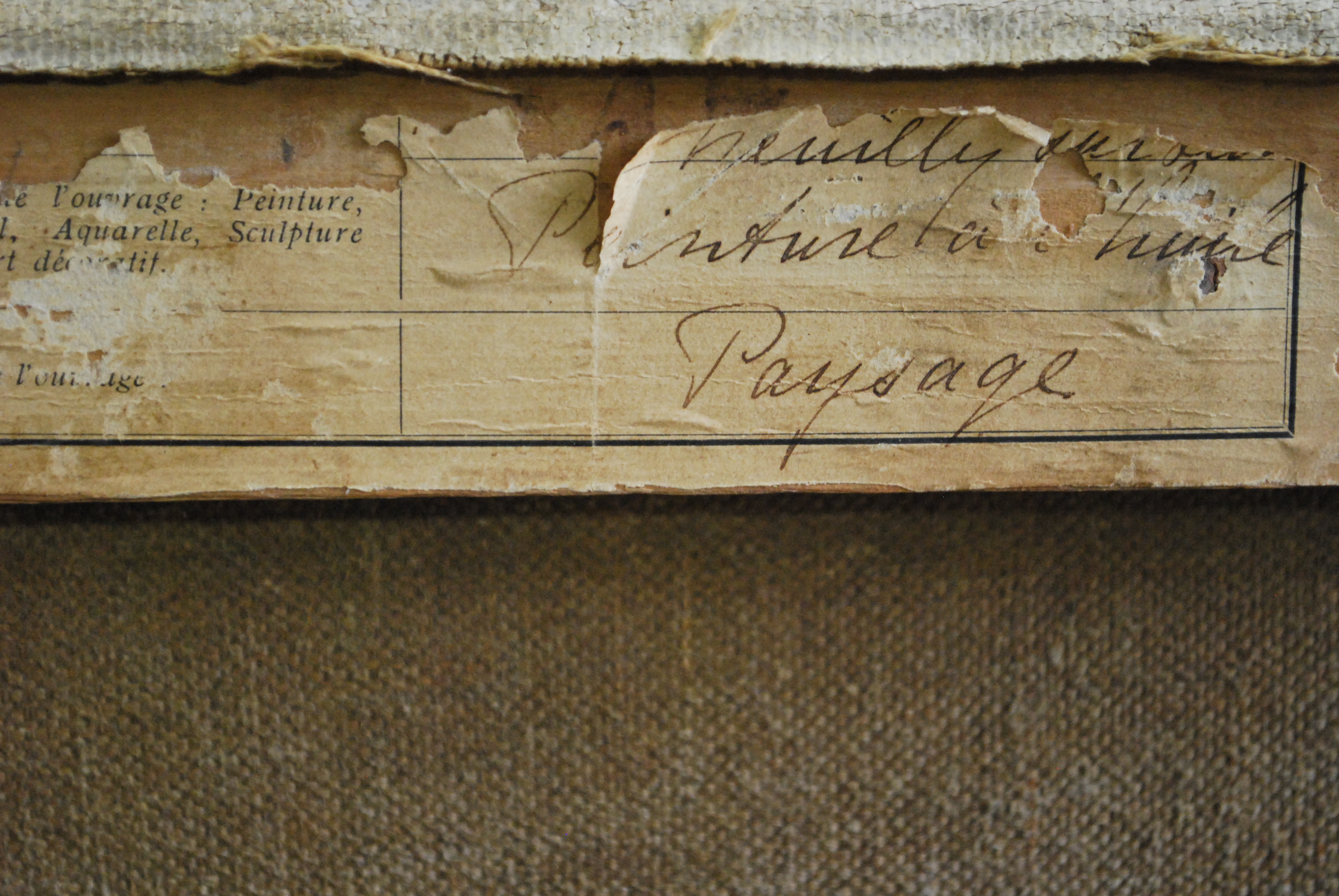 Niet of onleesbaar gesigneerd - Frans dorpsgezicht 1926 kopen? Bied vanaf 1!