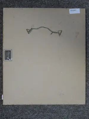 Gerard Schaperkotter - gesigneerd - Expressionistisch Aquarel "Kerstmis 91" - mooi ingelijst kopen? Bied vanaf 37!