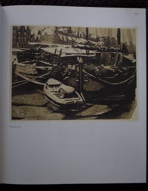 Willem Witsen - Turfschepen in de Oude Schans kopen? Bied vanaf 350!