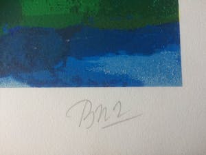 Gerrit Benner - abstract landschap kopen? Bied vanaf 1500!