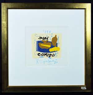 Kees Salentijn - Kees Salentijn (1947) - Pan Comido ORIGINEEL verkocht voor € 1!