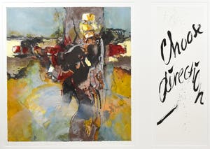 Hans Vanhorck - Choose Direction - Ingelijst - Groot kopen? Bied vanaf 1!