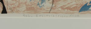 Herman Berserik - Litho, Pop - Ingelijst kopen? Bied vanaf 1!