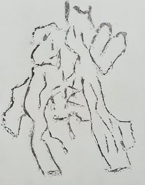 Jan Sierhuis - Intra muros, suikeraquatint ets met 6 korte gedichten van Louis Ferron kopen? Bied vanaf 45!