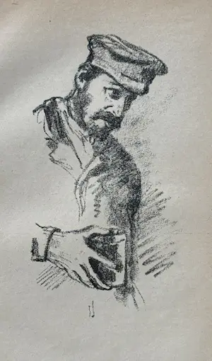 Hermann Struck - Bettelnder Jude aus Bialystok, Original-Lithographie 1918 Catalogue Rusel 612 L kopen? Bied vanaf 80!