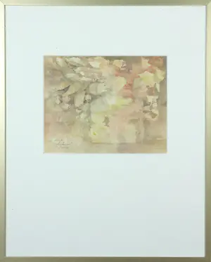 Jan Miechels - Aquarel, Rozenheuvel - Ingelijst kopen? Bied vanaf 1!