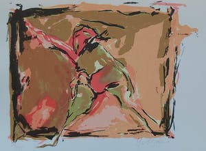 Yvonne van Eyden - Zeefdruk 1987 kopen? Bied vanaf 19!