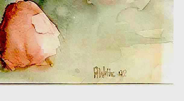 Anneke Witte - Stilleven Tulpen - in fraaie houten lijst kopen? Bied vanaf 1!