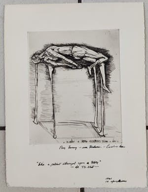 Caroline Lee - "Like a patient etherized on a table" kopen? Bied vanaf 100!