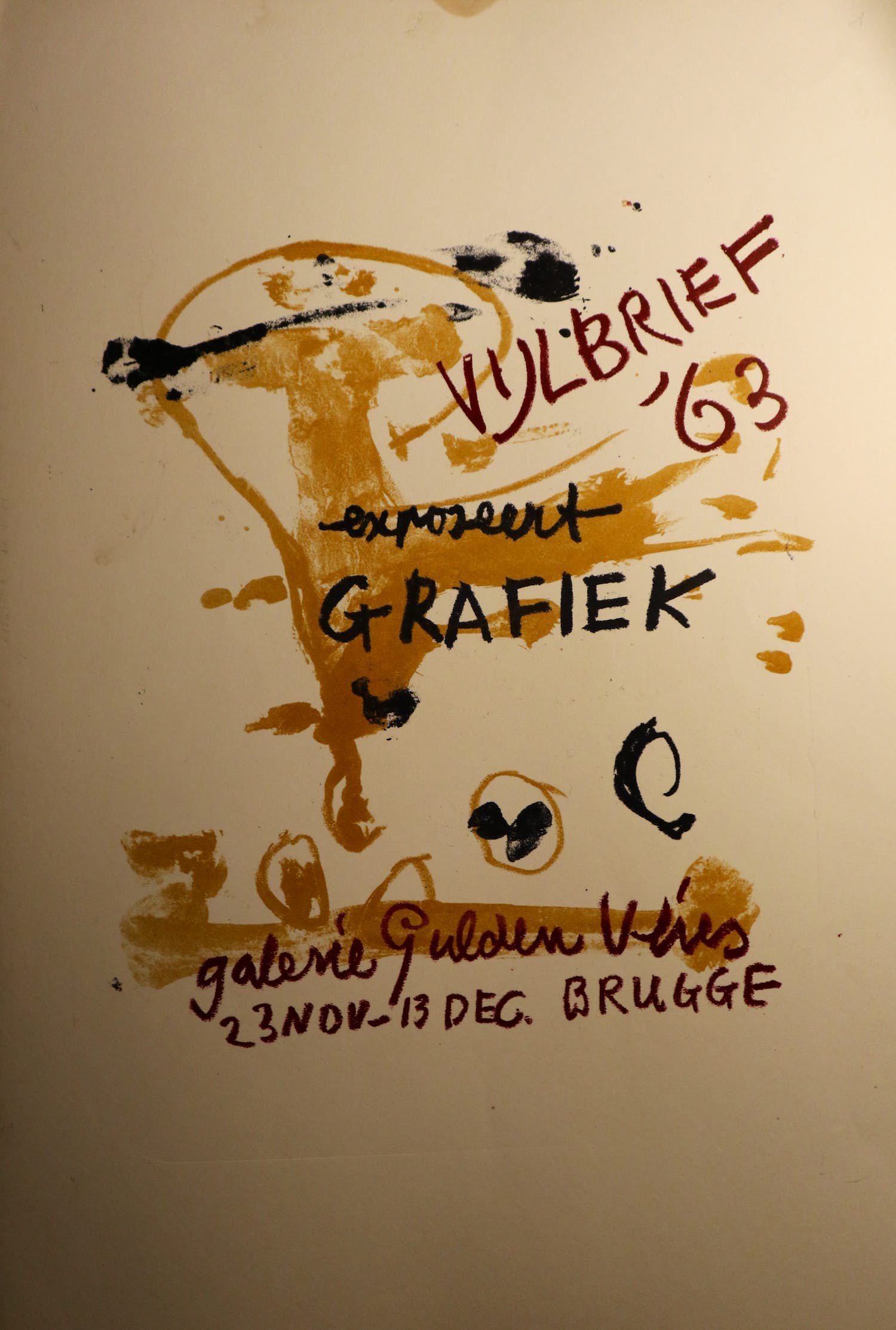 Ernst Vijlbrief - Grafiek expositie verkocht voor € 1!