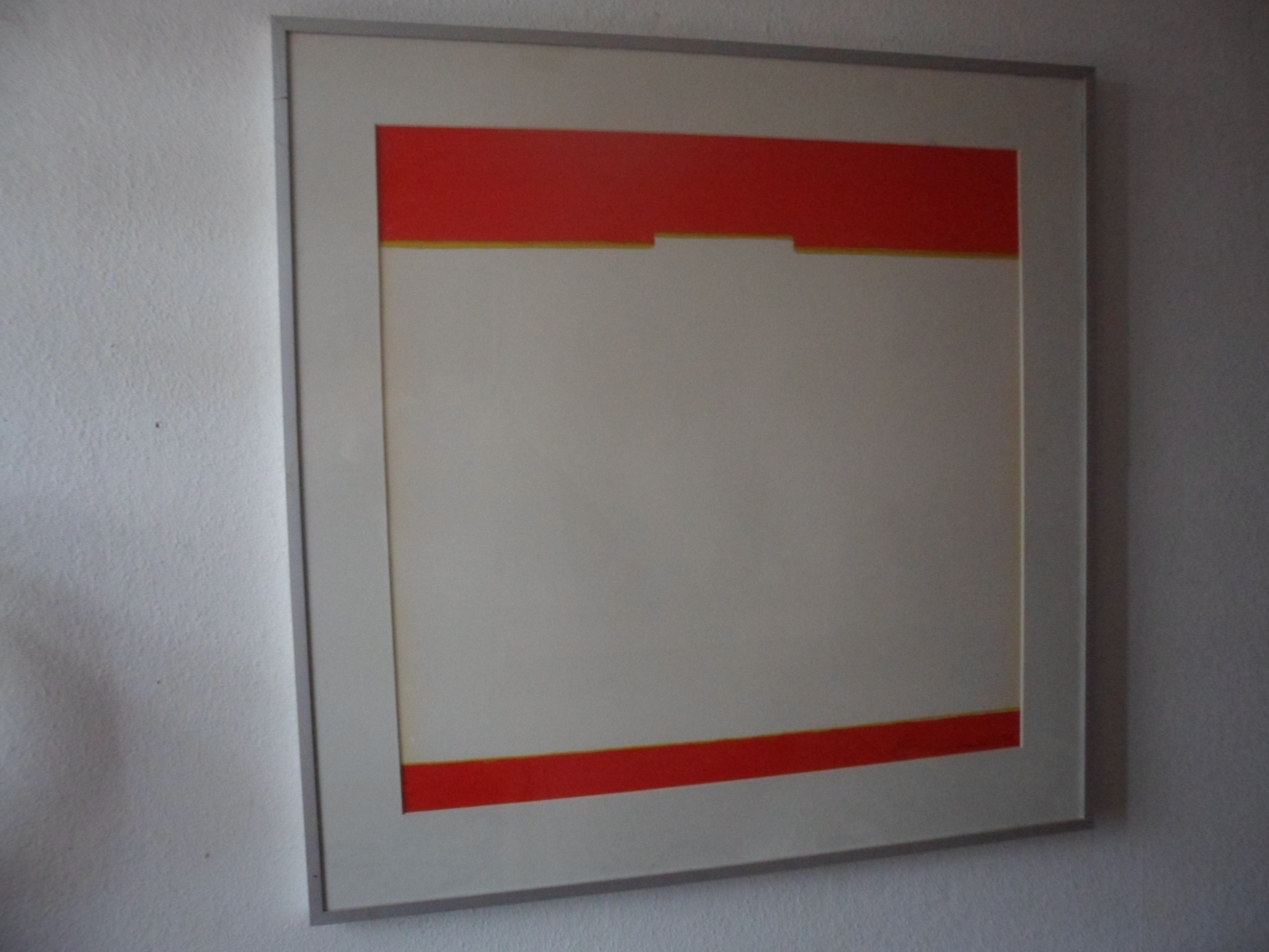 Frank Lodeizen - Zeefdruk, zonder titel verkocht voor € 40!