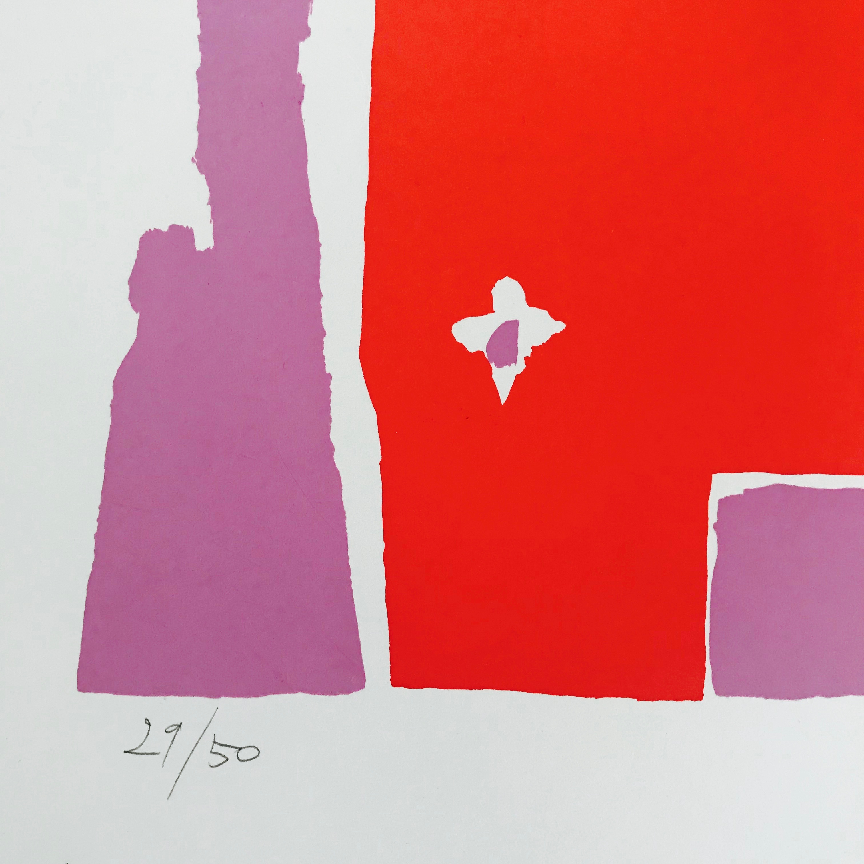 Niet of onleesbaar gesigneerd - Fraaie zeefdruk uit 1971 - Gesigneerd - Zonder lijst - 29/50 kopen? Bied vanaf 1!