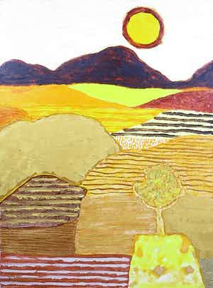 Ronald Boonacker - Acryl op Doek, Provence VI verkocht voor € 60!