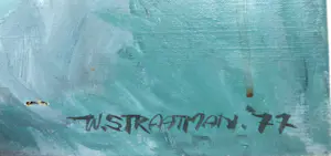 Wim Straatman - Acryl op doek, Ontstaan (Groot) kopen? Bied vanaf 1!