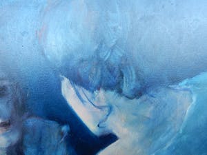 Niet of onleesbaar gesigneerd - schilderij,Hollandse/ Belgische school,20 e eeuw/110x140cm kopen? Bied vanaf 10!