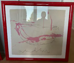 Anton Heyboer - 2 ingelijste originele Anton Heyboer schilderijen kopen? Bied vanaf 400!