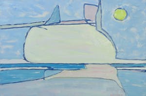 Paul Overhaus - Olieverf op doek, Zonder titel - Ingelijst kopen? Bied vanaf 1!