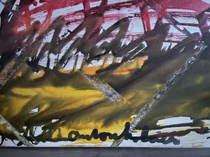 Anton Heyboer - Vinkevener in rood en geel kopen? Bied vanaf 375!