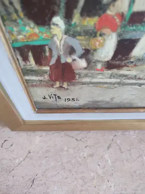 Buy Jules Vits - Le marche St Catherine? Bid from 150!