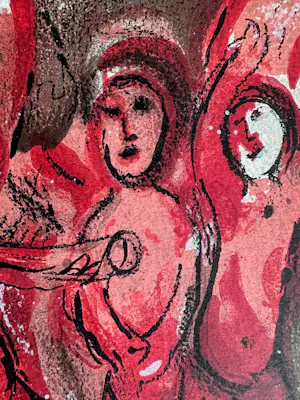 Marc Chagall - Sarah en de engelen kopen? Bied vanaf 250!