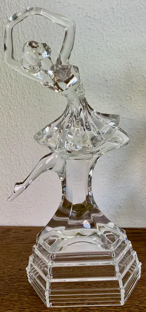 Niet of onleesbaar gesigneerd - RCR Royal Crystal Rock - Sculpture Ballet danseres, sierlijke houding - Kristal kopen? Bied vanaf 1!