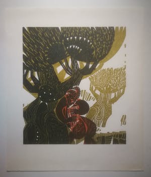 H.A.P. Grieshaber - Sater met panfluit. kopen? Bied vanaf 1!