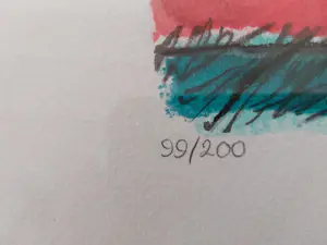 Corneille - Litho handgesigneerd met lijst- Mémoire de Bali I 1993 Cobra kopen? Bied vanaf 175!