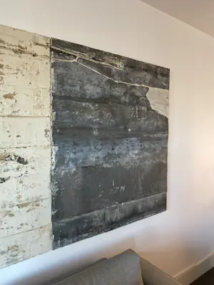 Jupp Linssen - Materiaal op doek 3 luik kopen? Bied vanaf 10000!