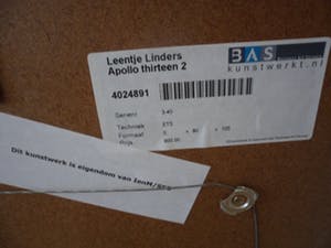Leentje Linders - Ets en reliëfdruk, Apollo thirteen II kopen? Bied vanaf 40!