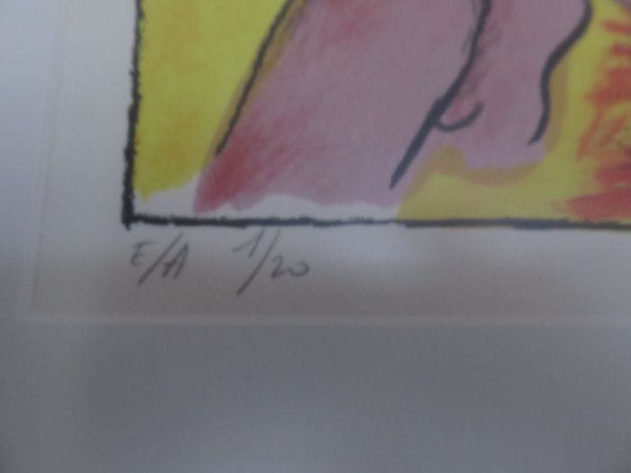 Corneille - 2 bijzondere zeefdrukken in kleine oplage en Epreuve d'Artist kopen? Bied vanaf 350!