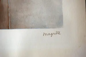 Rene Magritte - lithografie - Georgette Magritte kopen? Bied vanaf 325!