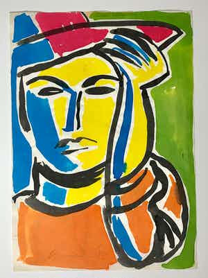 Bruneau - Zonder titel verkocht voor € 85!