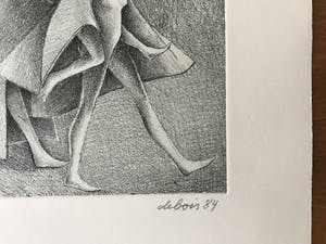 Albert Debois - Gesigneerde litho - 1984 - 91/165 kopen? Bied vanaf 1!
