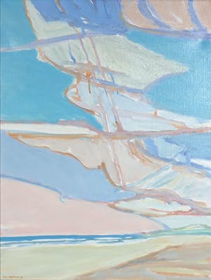 Paul Overhaus - Olieverf op doek, Zonder titel - Ingelijst kopen? Bied vanaf 100!