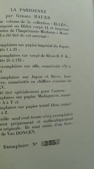 Kees van Dongen - 'La Parisienne',pochoir,1929 puntgaaf ,nog in boek, dus kleuren perfect kopen? Bied vanaf 350!