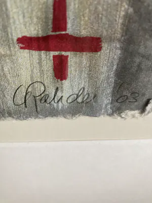 Liesbeth Rahder - Zeefdruk op geschept papier z.t. kopen? Bied vanaf 70!