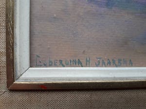 Egberdina Hester Jaarsma - Bloemstilleven. kopen? Bied vanaf 80!