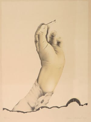 John Verberk - Litho, Verbrand kopen? Bied vanaf 1!