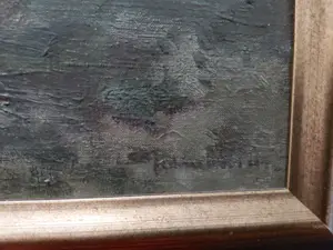 David Schulman - Hollands wintergezicht met boot, dorp en windmolen. kopen? Bied vanaf 1000!