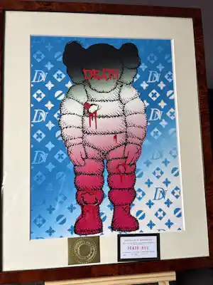 Death NYC - -KAWS kaufen? Bieten Sie von 100!