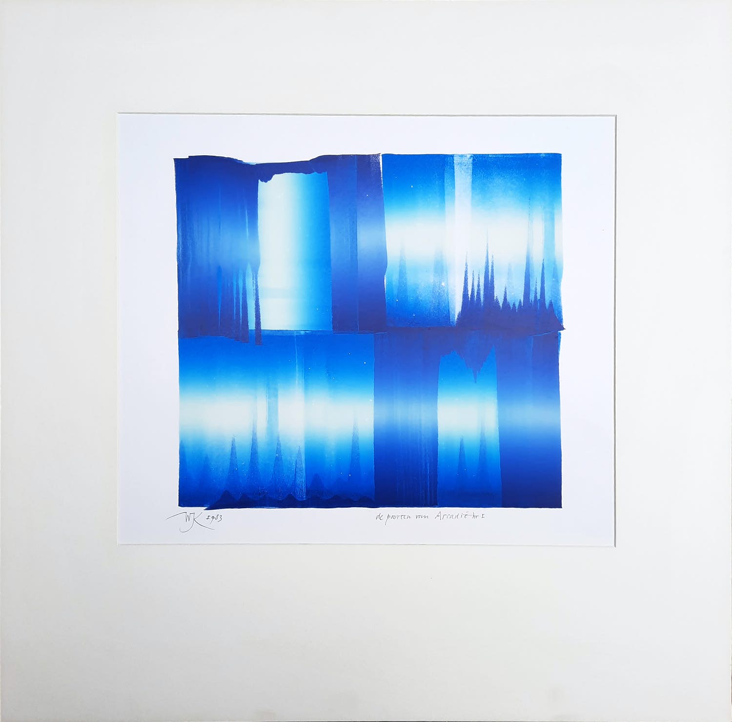 Wim Koster - IRISDRUK - De poorten van Arcadië nr I [unica] - 146-B verkocht voor € 75!