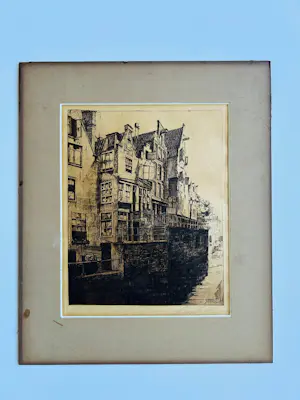 Henri Pieck - zonder titel ( Amsterdam) kopen? Bied vanaf 55!