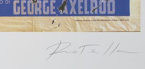 Mimmo Rotella - Décollage, Fermata D'Autobus (inclusief certificaat!) kopen? Bied vanaf 260!