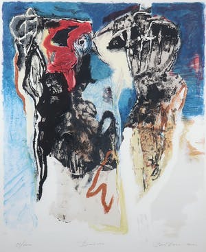 Bert Braam - Zeefdruk, Desira - Ingelijst kopen? Bied vanaf 35!