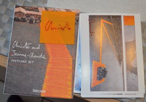 Christo - 25 Taschenkaarten-de volledige box + stof- allen handgesigneerd kopen? Bied vanaf 130!