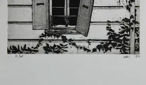 Tilly Krone - Landschap met bomen, en vier andere (5x) kopen? Bied vanaf 25!