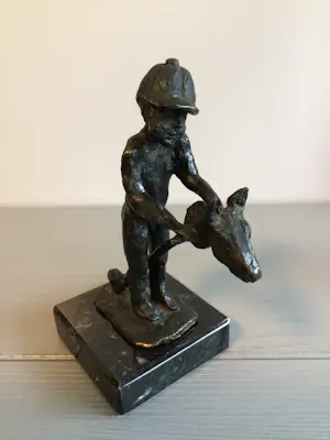 Astrid Veldhuyzen-Koppen - “ Jongen met stokpaardje “ zeldzaam kopen? Bied vanaf 79!