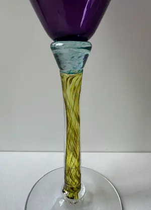 Glasshytta Hegg - Handgeblazen Scandinavisch studio glas – gesigneerd “Hegg 94”– Noorwegen kopen? Bied vanaf 20!