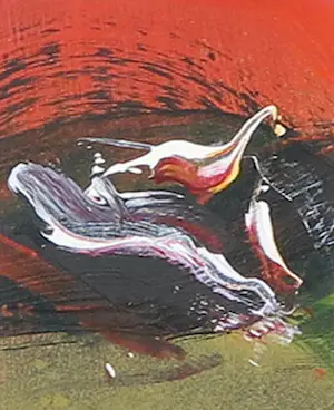 Loes Kurpershoek - Acryl op paneel, Zonder titel - Ingelijst kopen? Bied vanaf 50!