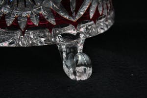 Niet of onleesbaar gesigneerd - Zwaar Kristalen Bonboniere. kopen? Bied vanaf 1!